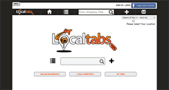 Desktop Screenshot of localtabs.com